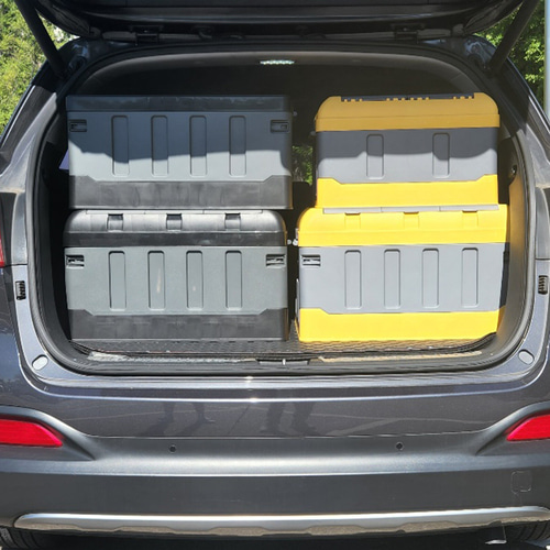 차량용 접이식 트렁크 정리함 캠핑 다용도 수납 정리함(35L,45L,65L,75L)